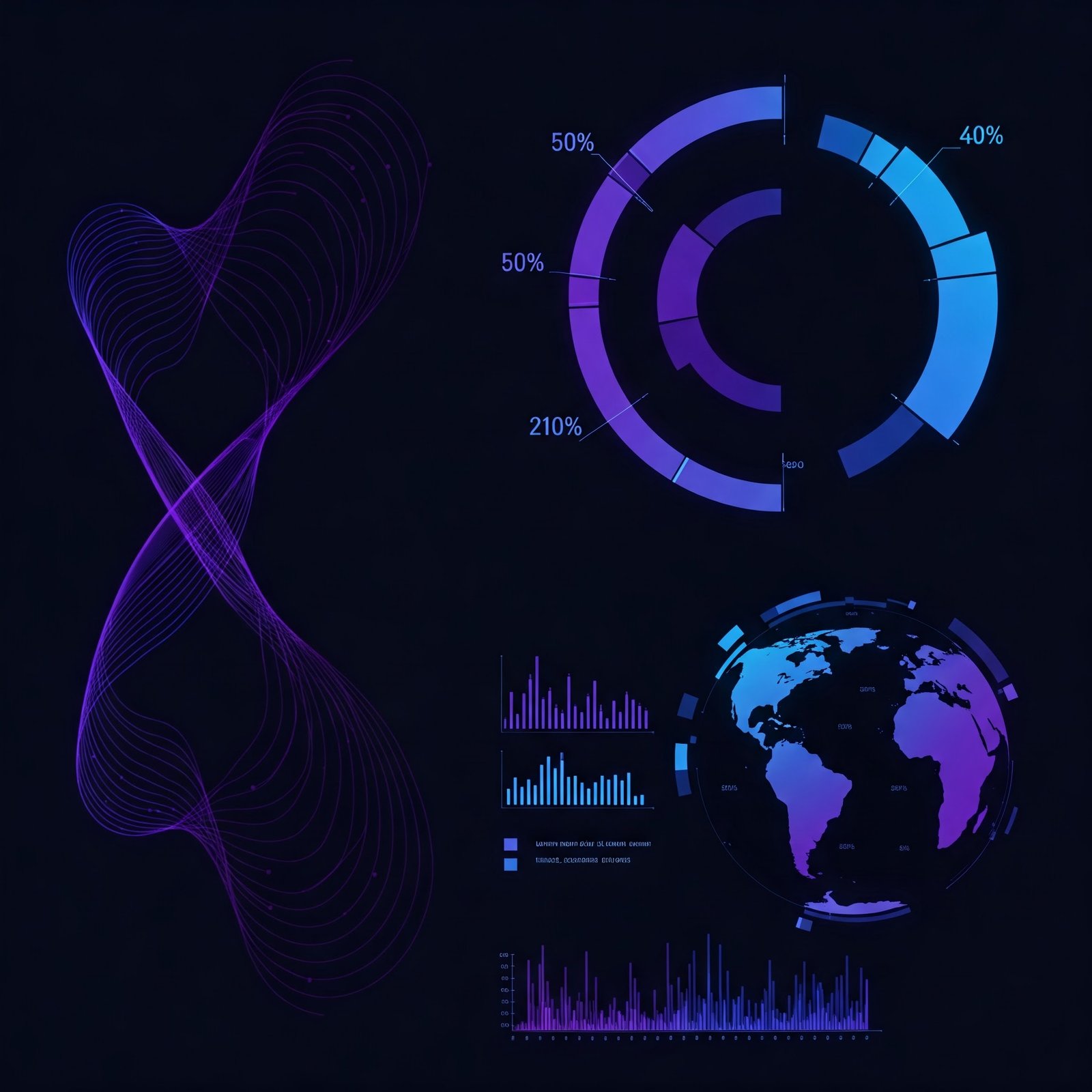 Charts showing Oman's key numbers and data